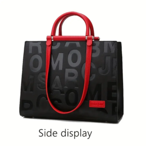 Classic Letter Embossed Tote Bag