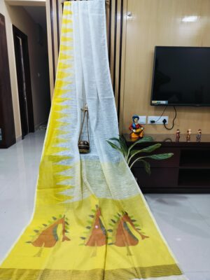 Yellow & White Mill Matka