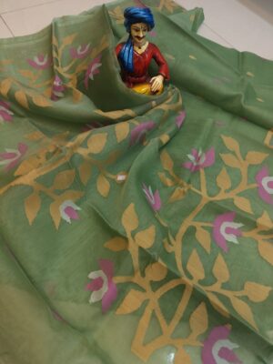 Pure Muslin Dhakai Jamdani